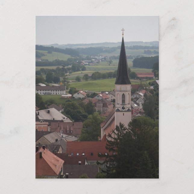 CARTE POSTALE ÉGLISE SAINTE DE LA HAYE MARIAE (Devant)