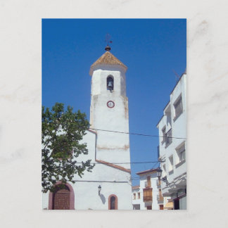 Carte Postale Église San Isidoro Chirivel, Almeria Espagne