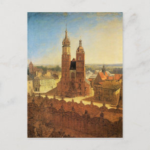 Carte Postale Eglise St Mary par Jan Matejko