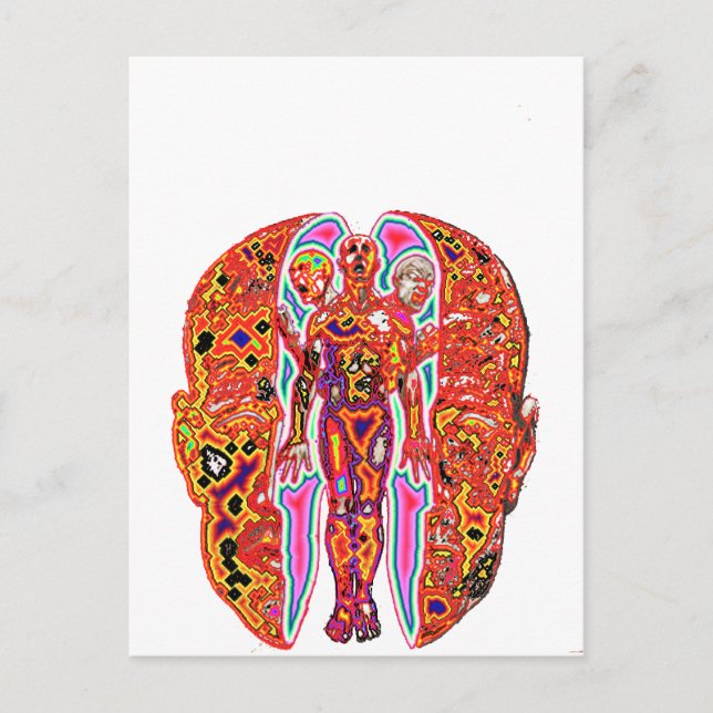 Carte Postale Égo modifié (Devant)