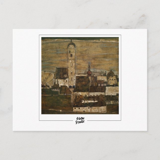 Carte Postale Egon Schiele #9 - Beaux-Arts (Devant)