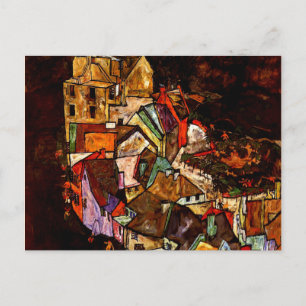 Carte Postale Egon Schiele - Bordure de la ville