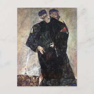 Carte Postale Egon Schiele Les Hermites