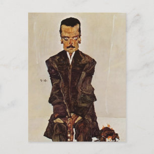 Carte Postale Egon Schiele - Portrait de l'éditeur Eduard Kosmac