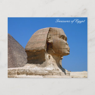 Carte Postale Egypte ancienne, Sphinx, Le Caire, vacances Egypte