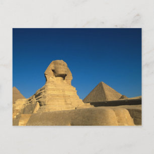 Carte Postale Égypte, Gizeh, Le Sphinx, Ancien Empire, Unesco