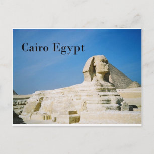 Carte Postale Egypte Le Caire Giza Sphinx-2 (St.K.