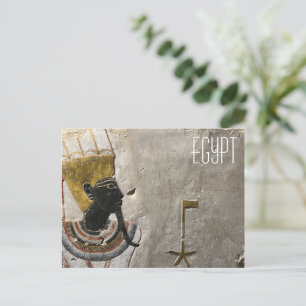Carte postale égyptienne ancienne Pharaon