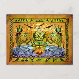 Carte postale égyptienne moderne