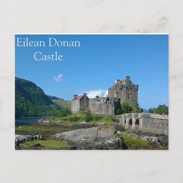Carte Postale Eilean Donan Castle, Écosse (Devant)