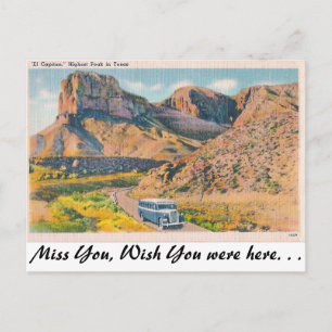 Carte Postale El Capitan,