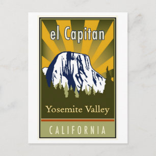 Carte Postale el Capitan