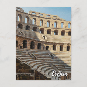 Carte Postale El Jem Amphithéâtre Tunisie Voyage