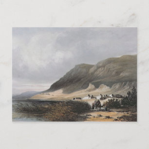 Carte Postale El-Mejdel gravé par Jean Jacottet ;