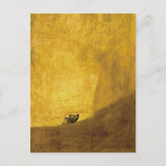 Carte Postale El perro, por Francisco de Goya