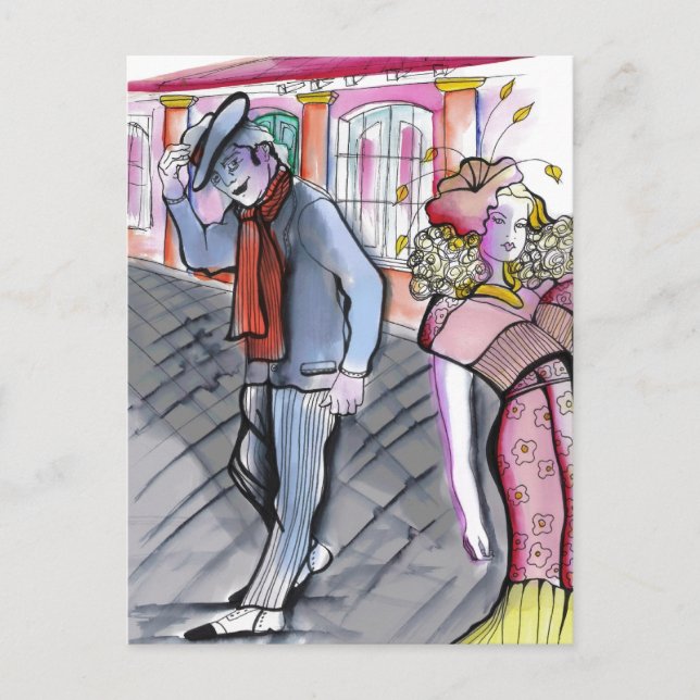 Carte Postale El Piropo Tango (Devant)