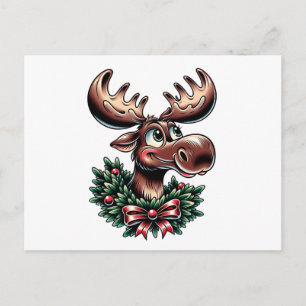 Carte Postale Élan de Noël