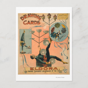 Carte Postale Eldora, Premier ministre Equilibrist et Juggler de