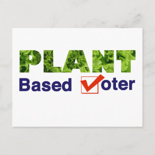 Carte Postale Électeur plante