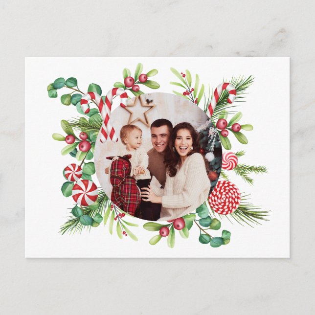 Carte postale Elegance Peppermint (Devant)