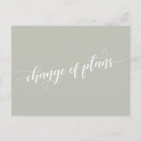 Élégant changement d'âge des plans Mariage reporté