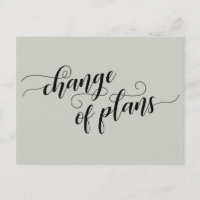Élégant changement d'âge des plans Mariage reporté