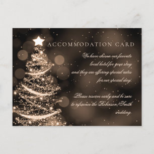 Carte Postale Elégant Noir Or Noël Elégant Hébergement