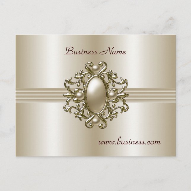 Carte postale Elegant Pearl Gem (Devant)