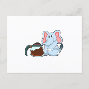 Carte Postale Elephant