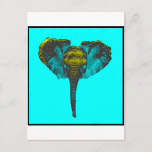 Carte Postale Eléphant