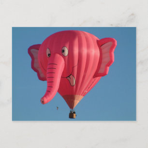 Carte Postale Éléphant de ballon