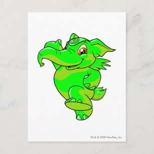 Carte Postale Eléphante