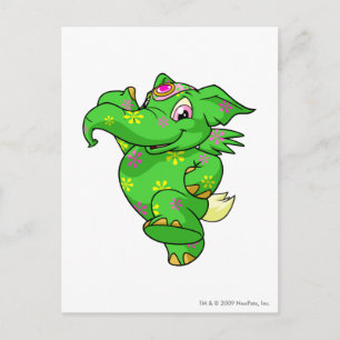 Carte Postale Elephante Disco