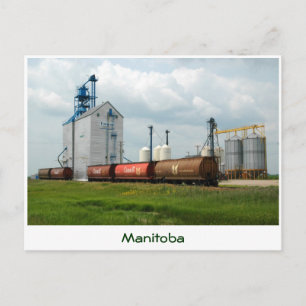 Carte Postale Élévateur à grains occidental