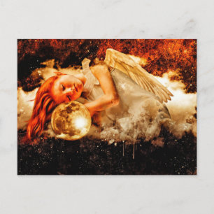 carte postale elf ange