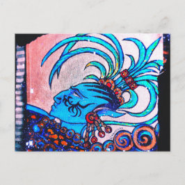 Carte Postale Elfe maya : Défi