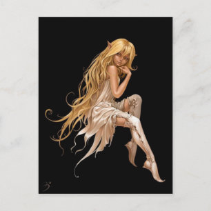 CARTE POSTALE ELFINA L'ELF