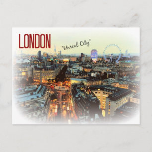 Carte postale Eliot London "Unreal City"