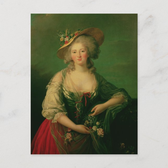 Carte Postale Elisabeth de France a appelé Madame Elizabeth (Devant)