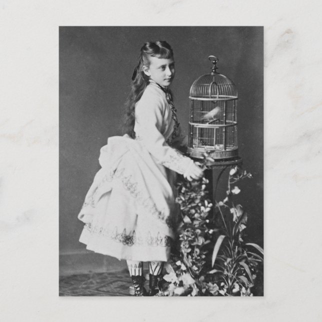 Carte Postale Elisabeth Romanov Russie Hesse 1874 (Devant)