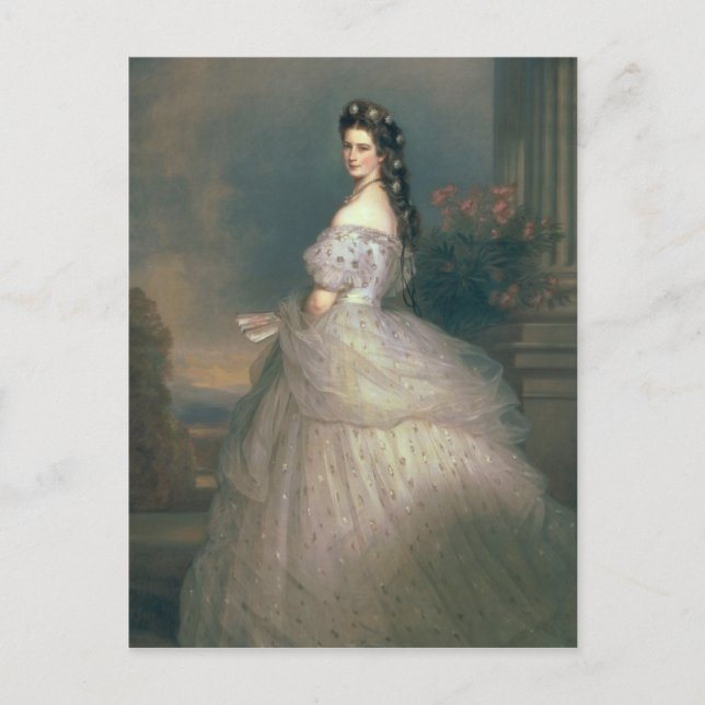 Carte Postale Elizabeth de Bavière (Devant)