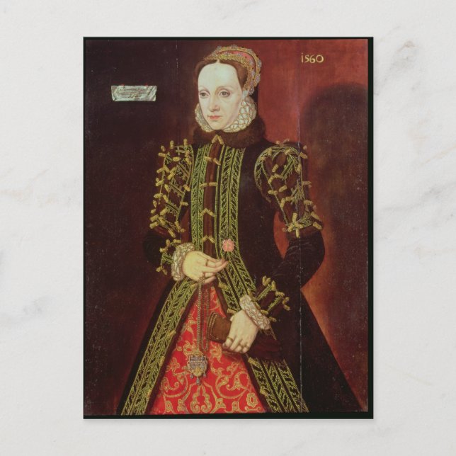 Carte Postale Elizabeth Fitzgerald, comtesse de Lincoln, 1560 (Devant)