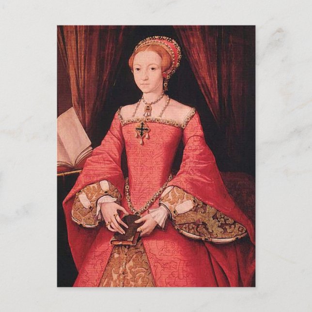 Carte Postale Elizabeth I comme princesse (Devant)