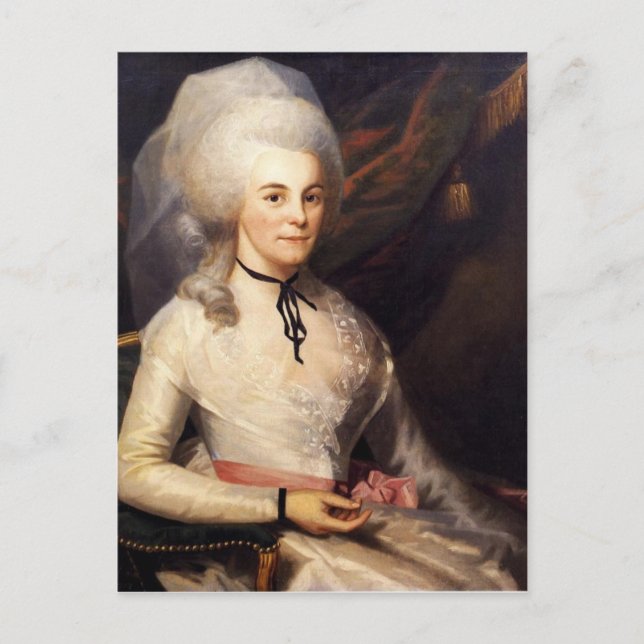 Carte Postale Elizabeth Schuyler Hamilton (Devant)