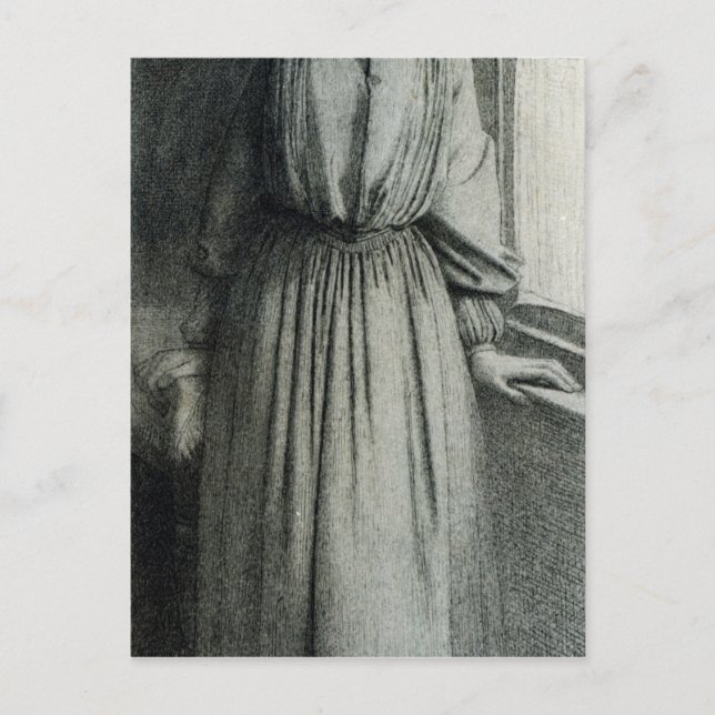 Carte Postale Elizabeth Siddal, mai 1854 (Devant)