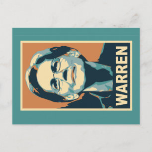 Carte Postale elizabeth warren