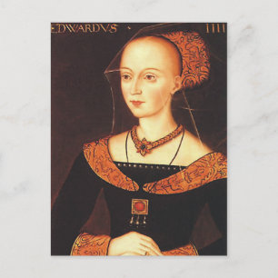 Carte Postale Elizabeth Woodville "La Reine Blanche"