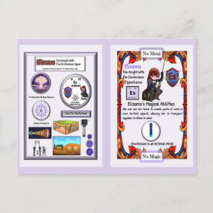 Carte Postale Elizama - Chevalier Einsteinium Lance