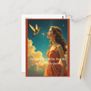 Carte postale - Elle est tombée amoureuse de l'apr