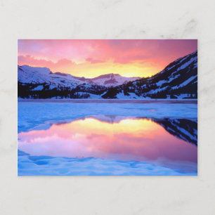 Carte Postale Ellery Lake au coucher du soleil